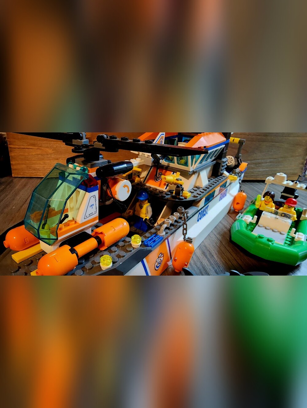 💥 LEGO City 60014 Coast Guard Patrol Vessel Helicopter & Sub Lot 💥 - Picture 6 of 17